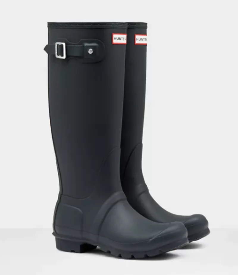 Hunter Womens Original Tall Wellington in Navy